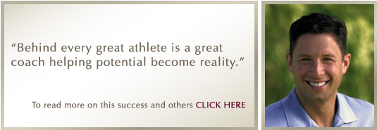 'Behind every great athlete is a great coach helping potential become reality.' - Dr. Michael Koczarski
