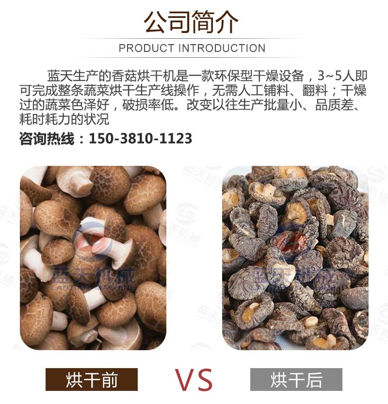 香菇烘干机公司简介